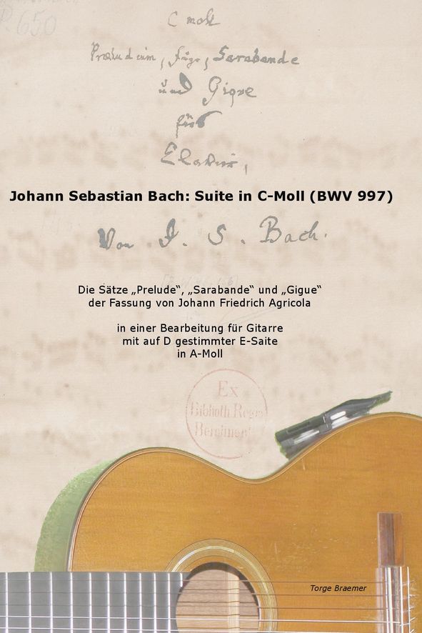 Buchcover: Johann Sebastian Bach: Suite in C-Moll (BWV 997)