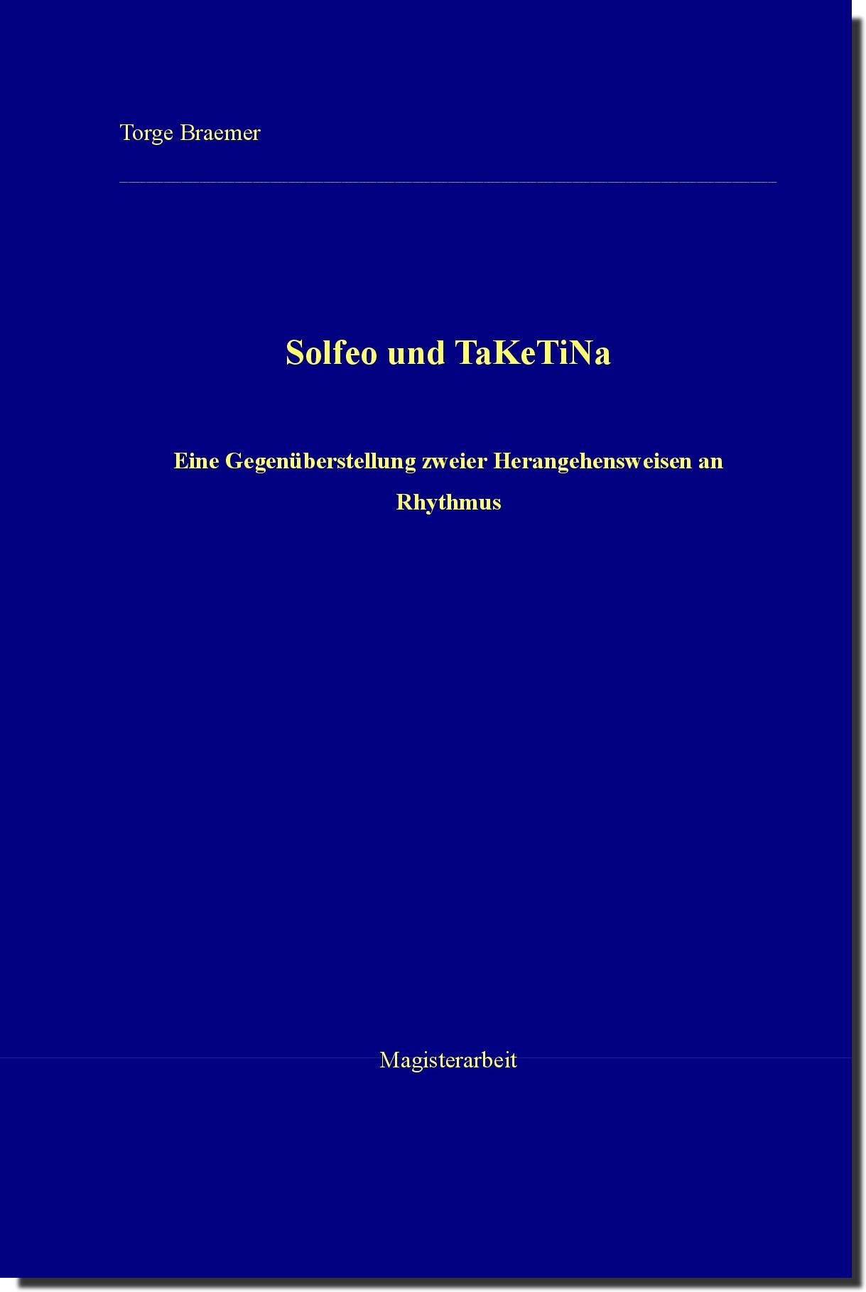 Buchcover: Solfeo und Taketina