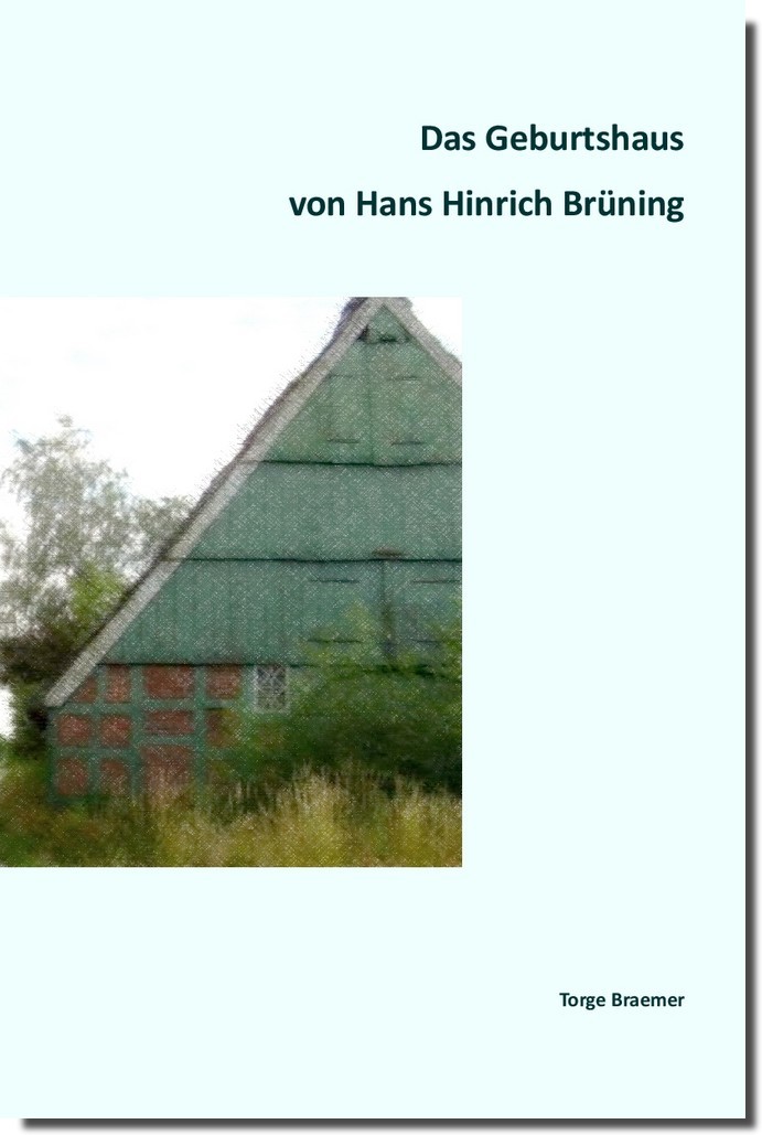 Buchcover, Das Geburtshaus von Hans Hinrich Brüning